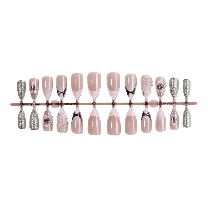 Luxurious Press-On Nail Art Set Kalsten