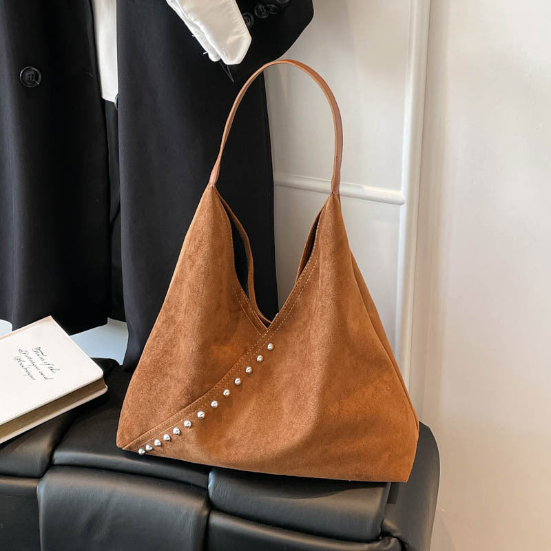 WoUnique Textured Suede Hobo Bag Kalsten