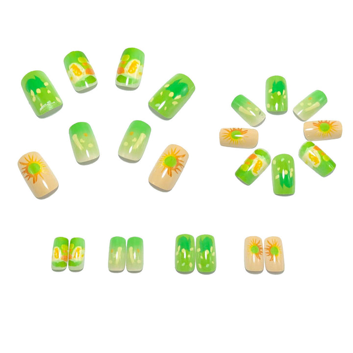 Artificial Nails in Lively Fruit Design Kalsten