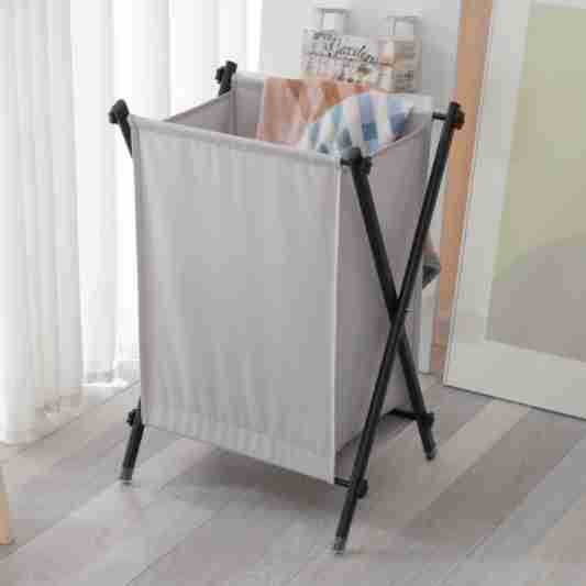 Foldable Laundry Basket with Practical Frame Kalsten