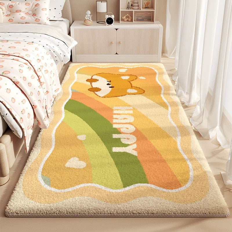 Playful Cartoon-Themed Area Rug