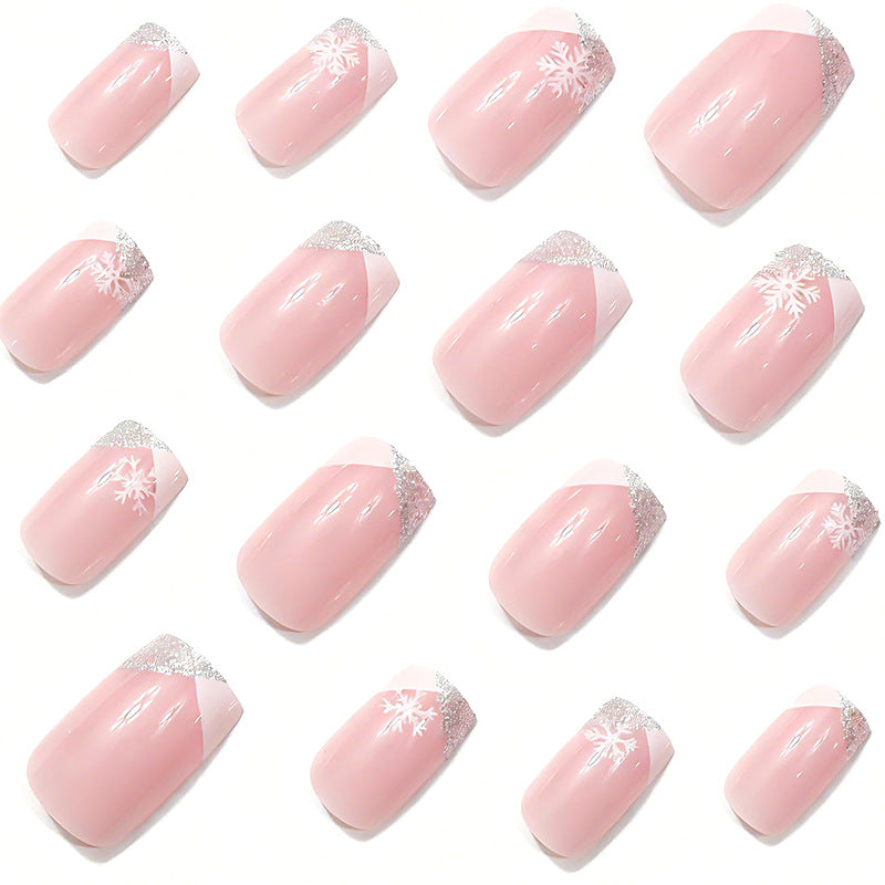 Creative Floral Snowflake Nail Art Kalsten