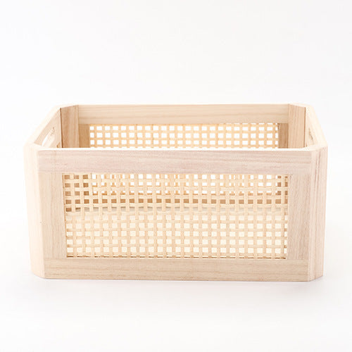 Handcrafted Natural Woven Storage Basket Kalsten