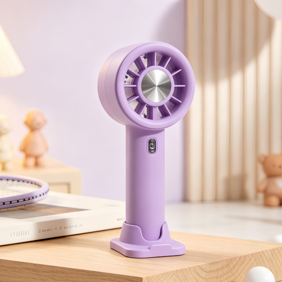 Women's Portable Handheld Fan with Multifunctional Charging Port Kalsten
