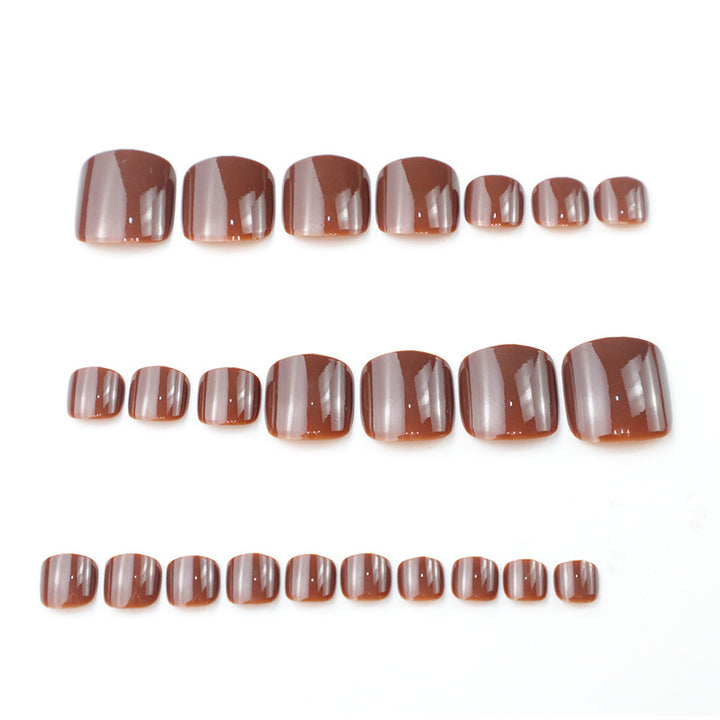 Premium Press-On Toenail Set Kalsten