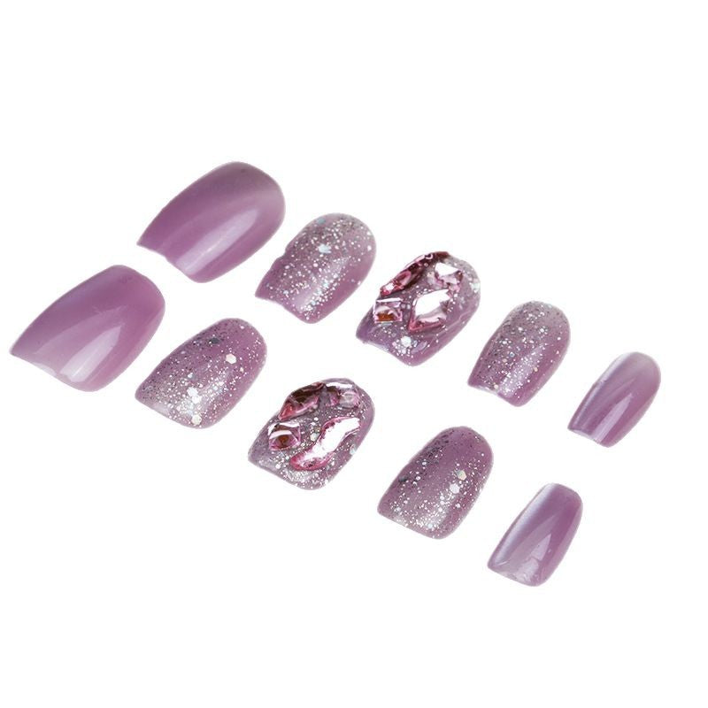 Decorative Glitter Press-On Nail Tips Kalsten