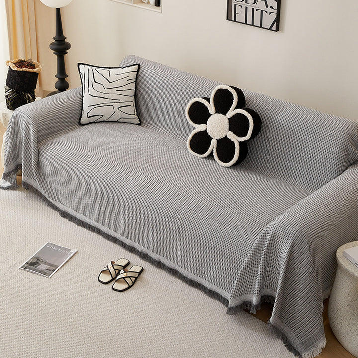 Soft Woven Sofa Throw Blanket