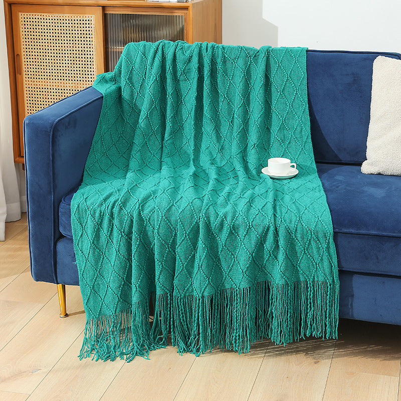 Ladies cozy knit blanket Kalsten