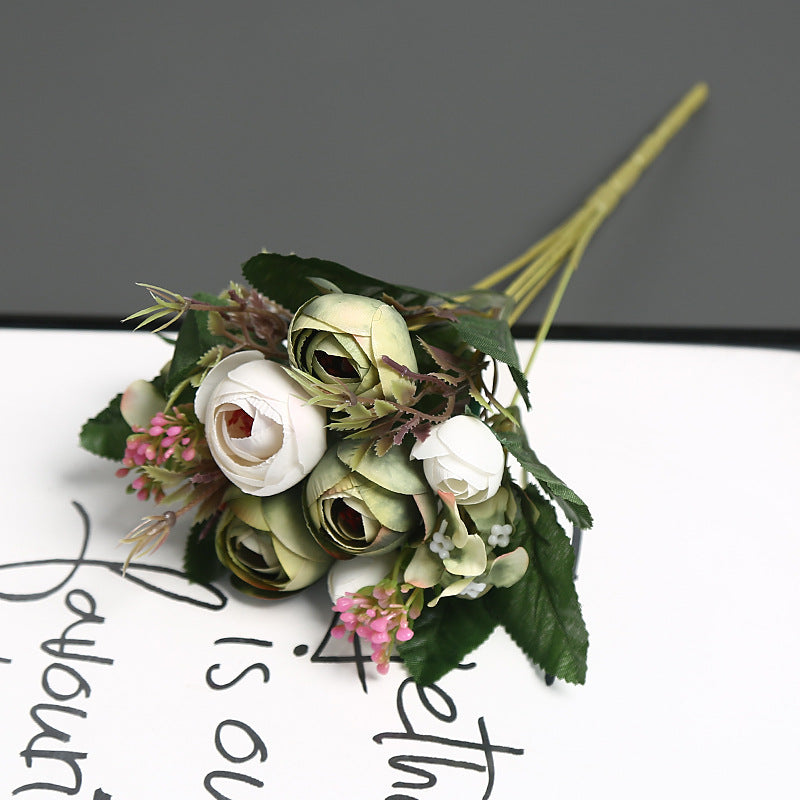 Realistic Faux Rose Bouquet