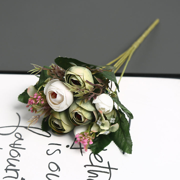 Realistic Faux Rose Bouquet