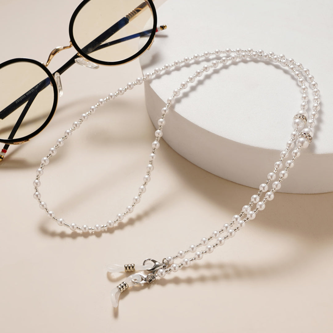 Elegant Pearl Beaded Eyewear Chain Kalsten