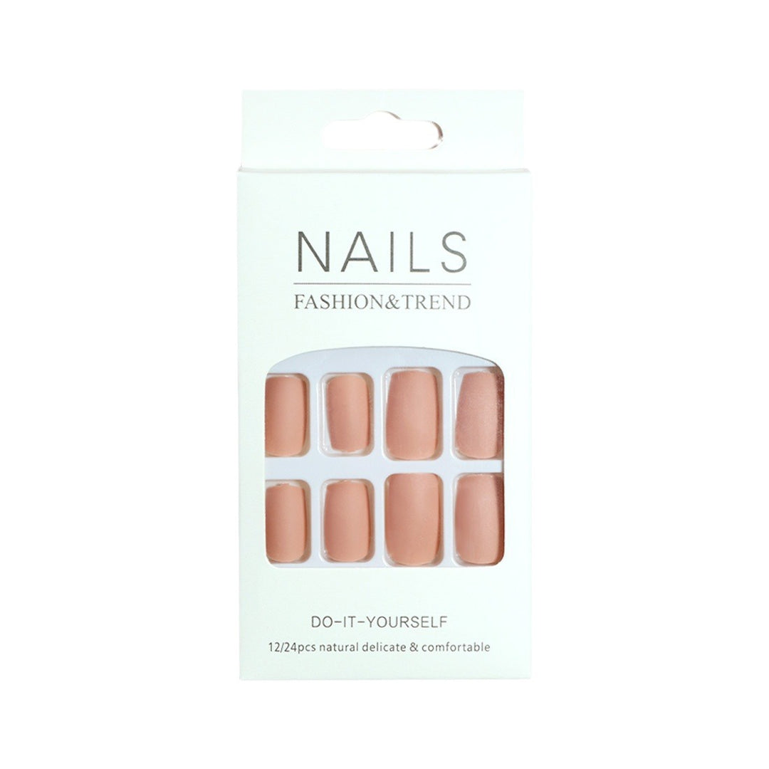 Reusable Matte Press-On Nail Set Kalsten