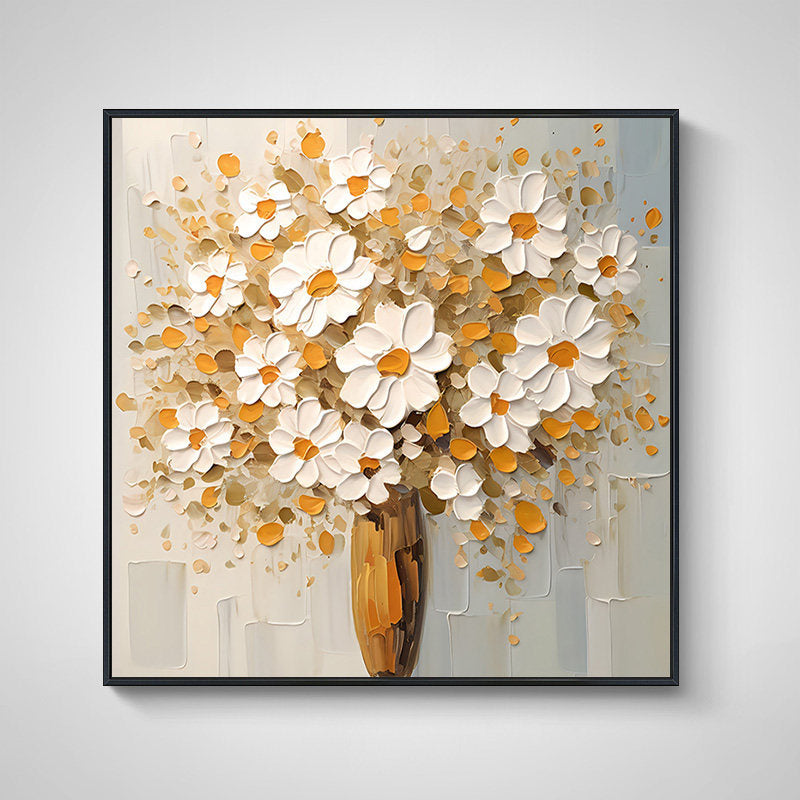Floral Bouquet Canvas Artwork for Interiors