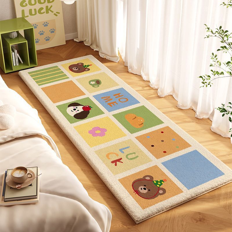 Playful Cartoon Themed Area Runner