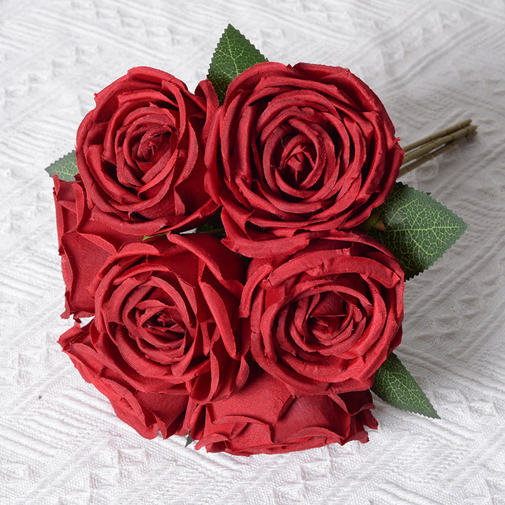 Decorative Faux Rose Bouquet