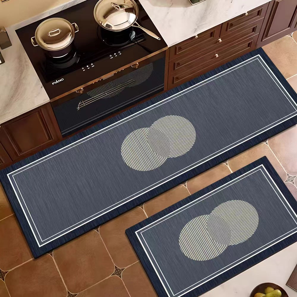 Elegant Textured Kitchen Runner Set Kalsten