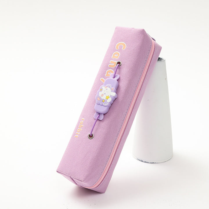 Cute Rabbit Print Pencil Case