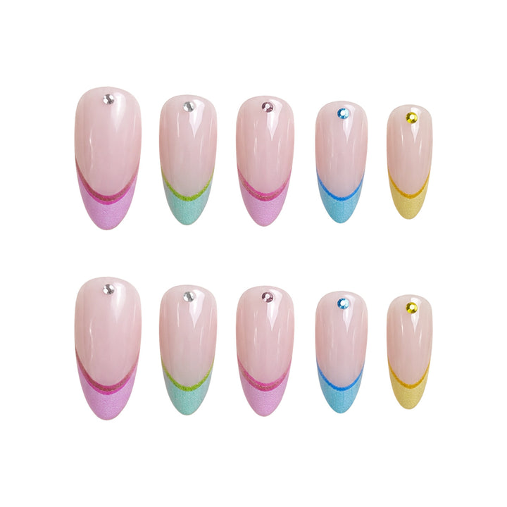 Elegant French Tip Nail Art