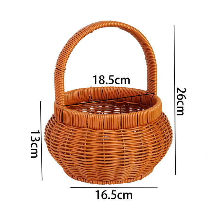 Handcrafted Woven Picnic Basket Kalsten