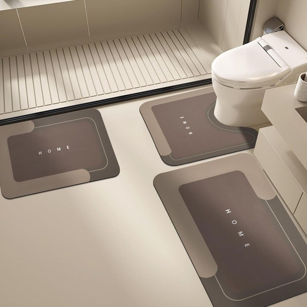 Stylish Bathroom Mat Set