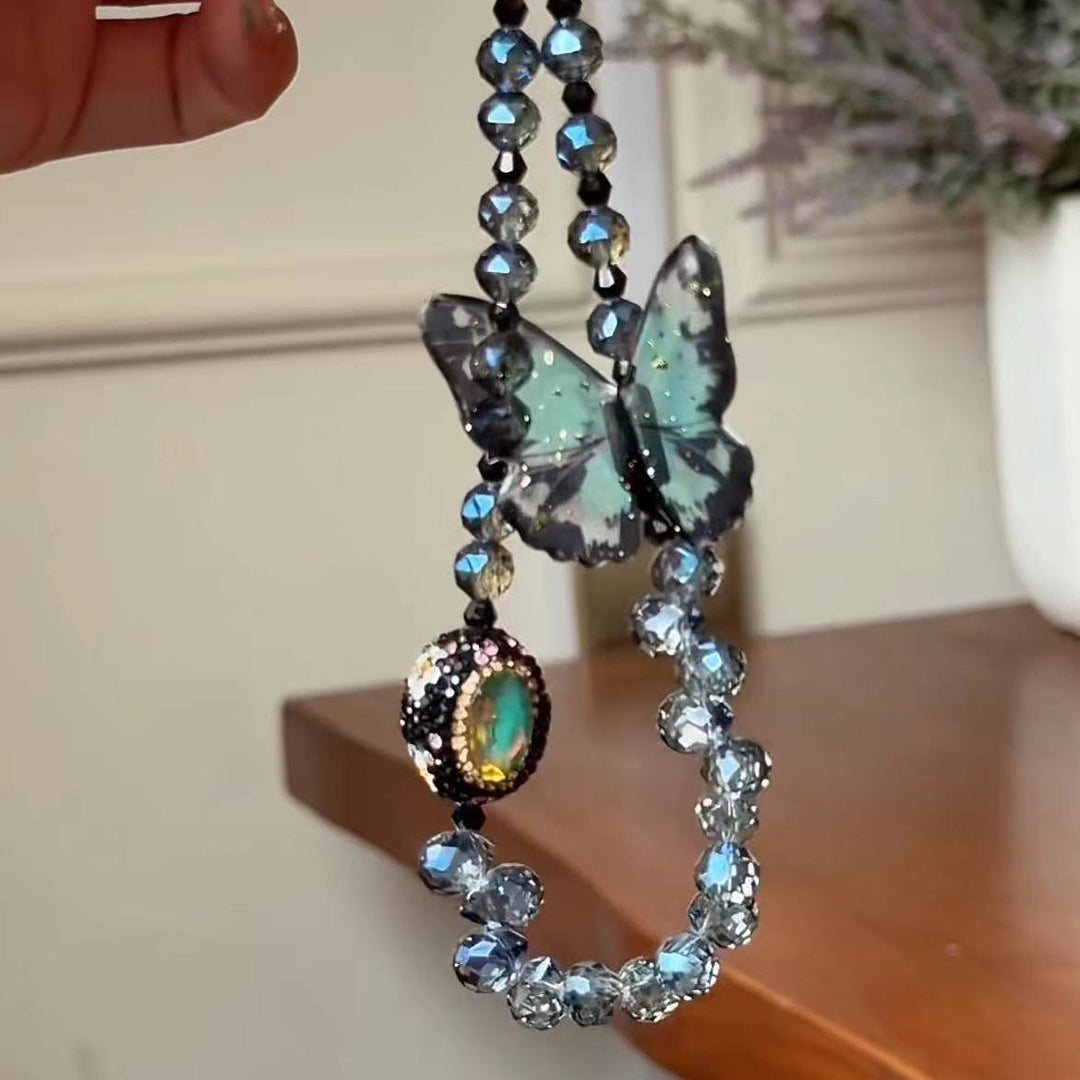 Butterfly Charm Phone Lanyard Kalsten