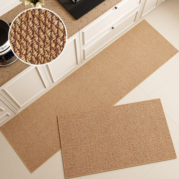 Natural Fiber Kitchen Runner Mat