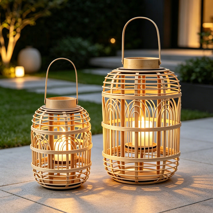Decorative Rattan Lantern Kalsten