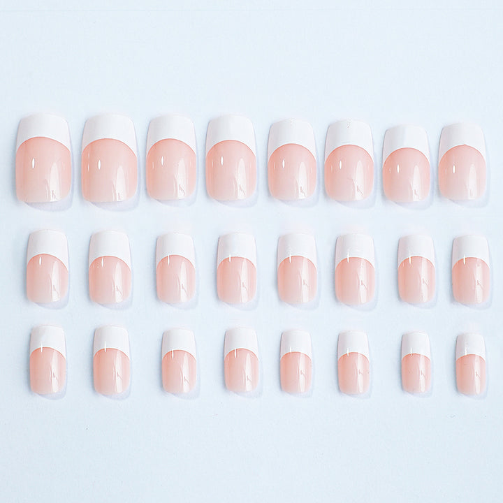 French Tip Press-On Nail Set Kalsten