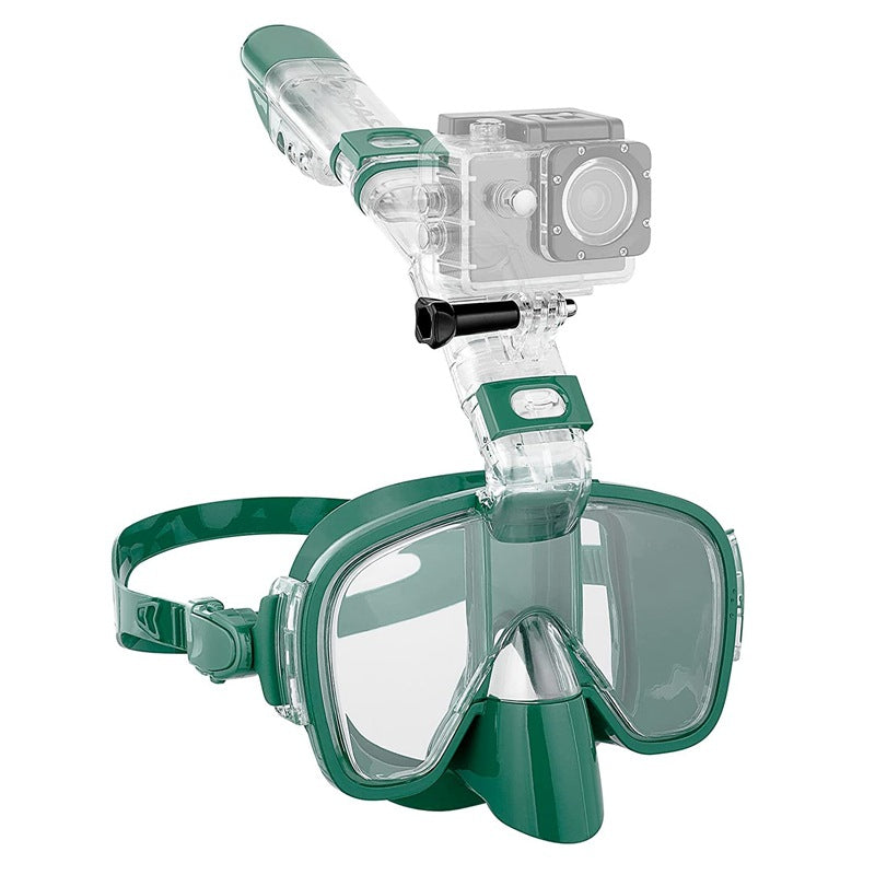 Snorkel mask with integrated swimming goggles Kalsten