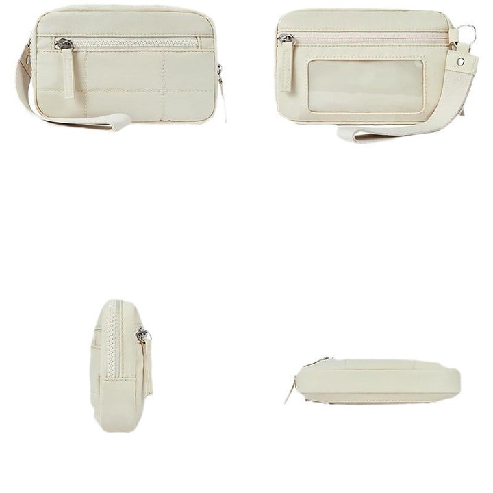 Practical wrist bag with zipper pockets Kalsten