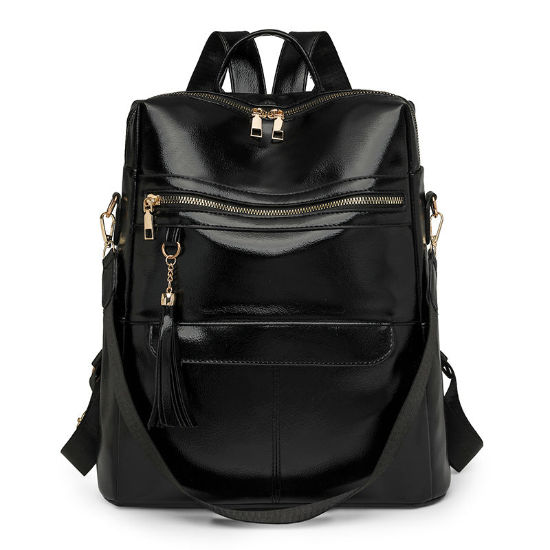 Multi-Purpose Stylish Leather Backpack Kalsten