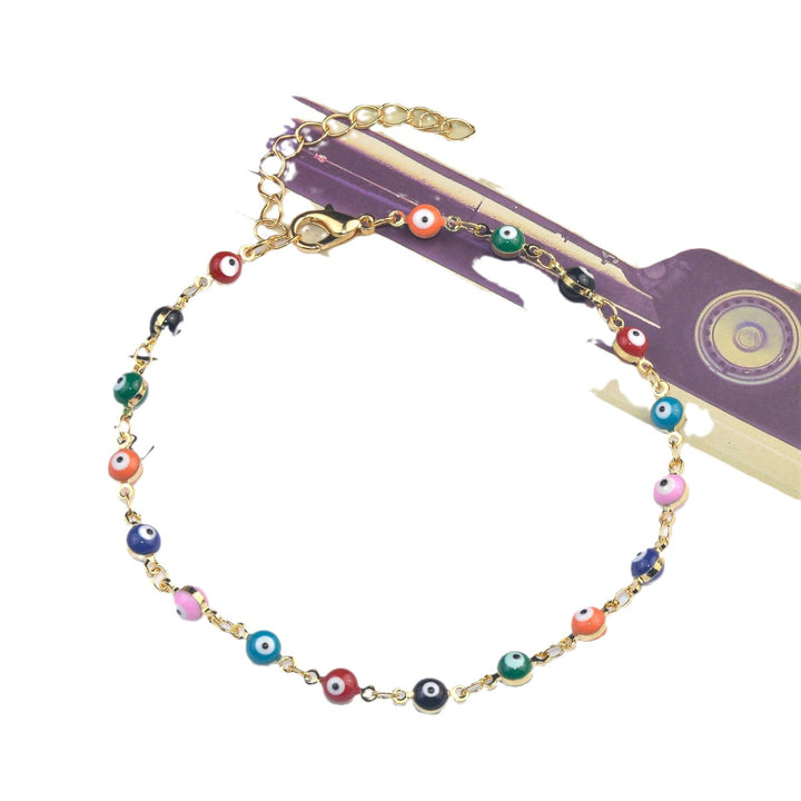 Colorful Beaded Ankle Bracelet Kalsten