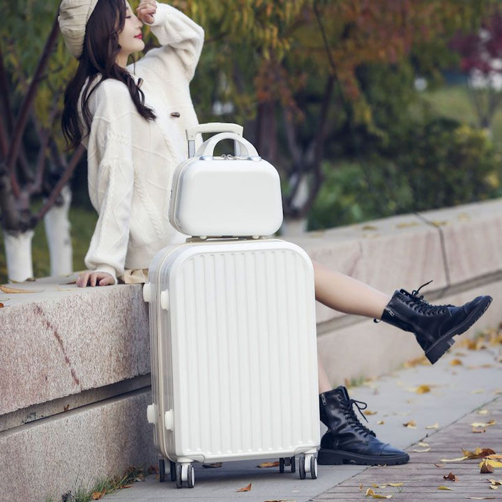 Dual-Compartment Hard-Shell Luggage Set Kalsten