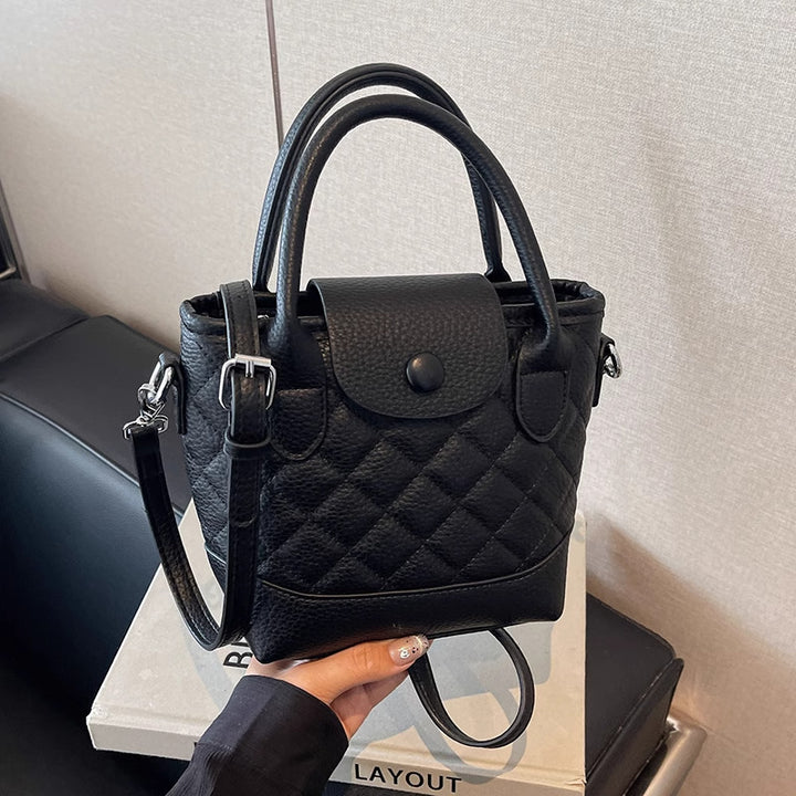 Quilted Mini Top-Handle Handbag Kalsten