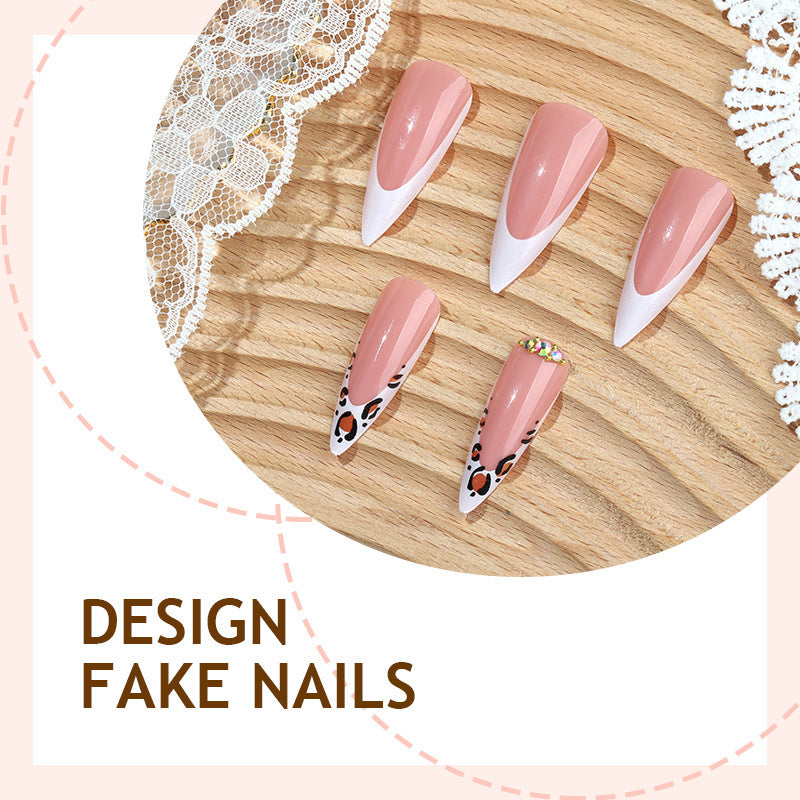 Artificial nail set with elegant tip design Kalsten