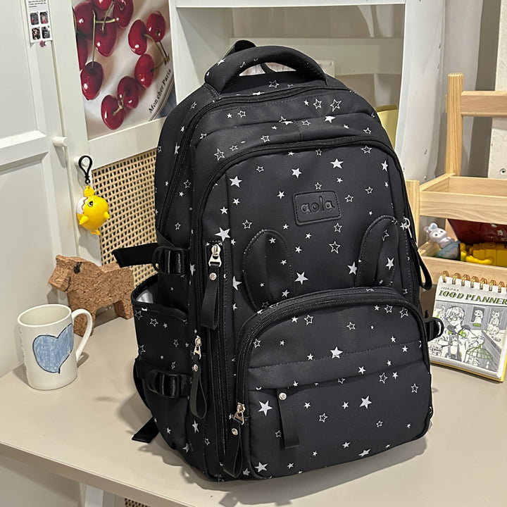 Star Print Multi-Functional Backpack Kalsten
