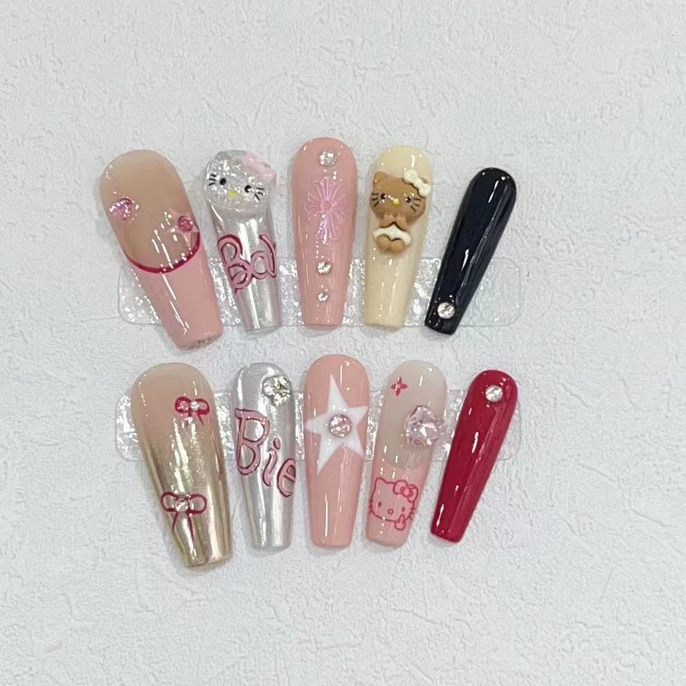 Cute Cartoon Nail Art Set Kalsten
