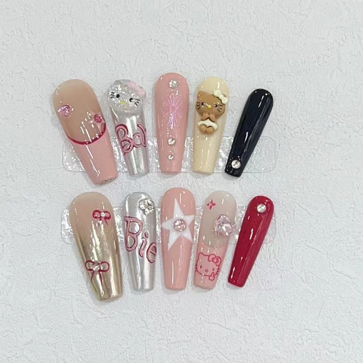 Cute Cartoon Nail Art Set Kalsten