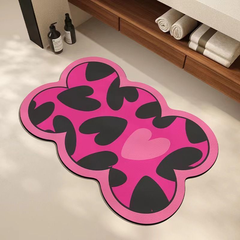 Modern Absorbent Bath Mat