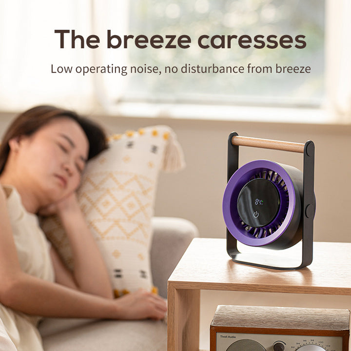 Unisex High-Performance USB Rechargeable Cooling Fan Kalsten