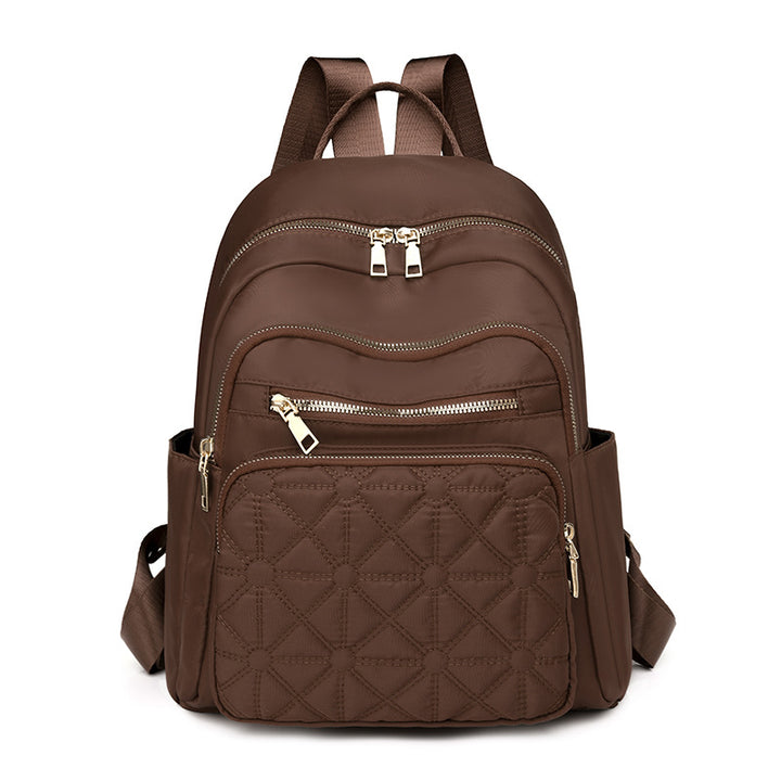 Stylish Multi-Functional Quilted Backpack