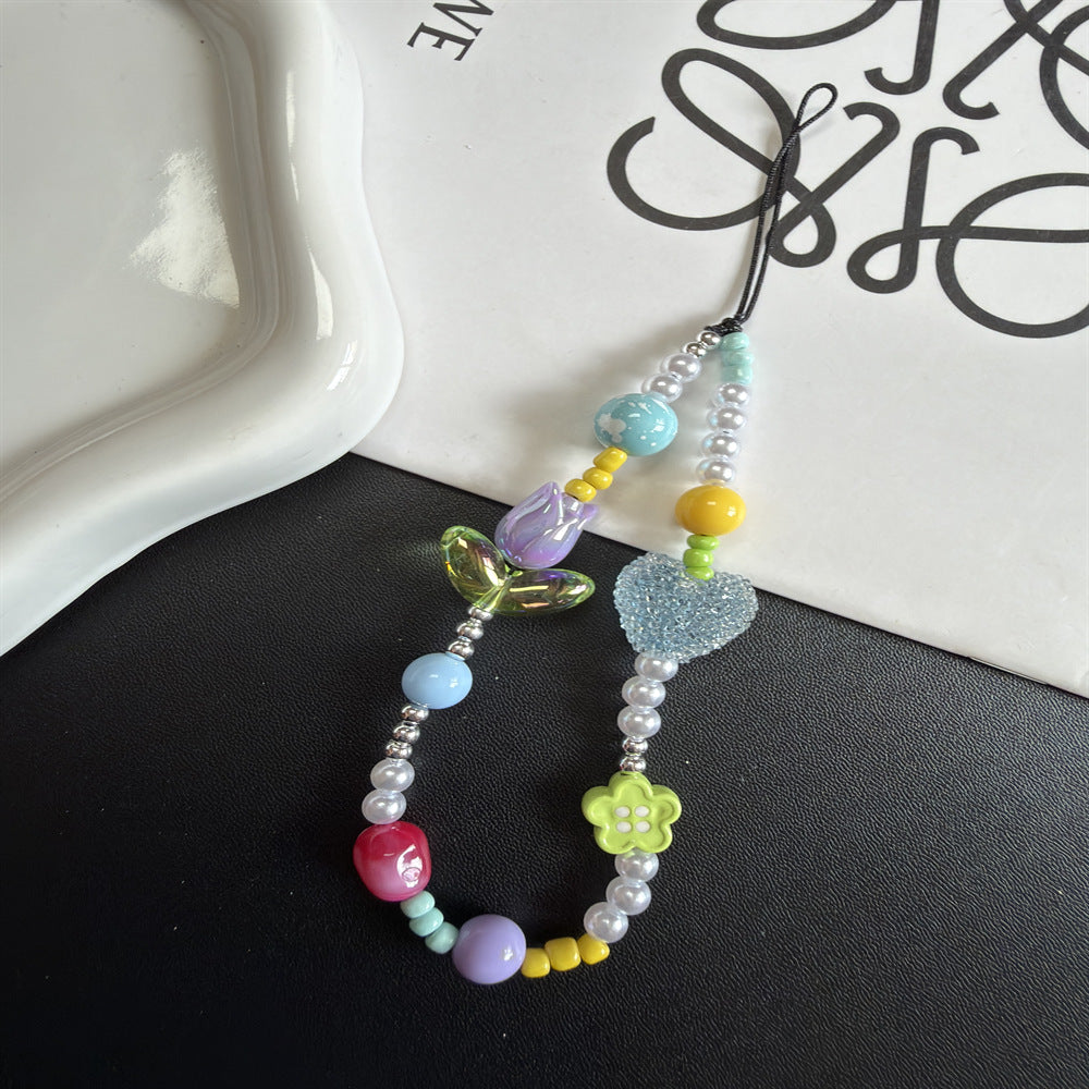 Colorful Charm Beaded Necklace Kalsten