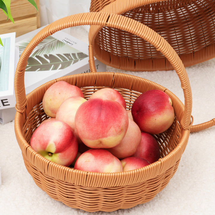 Stylish Woven Storage Basket with Lid Kalsten