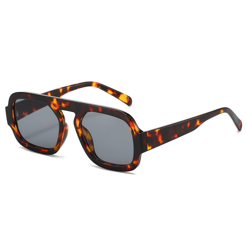 Oversized Geometric Lens Sunglasses Kalsten