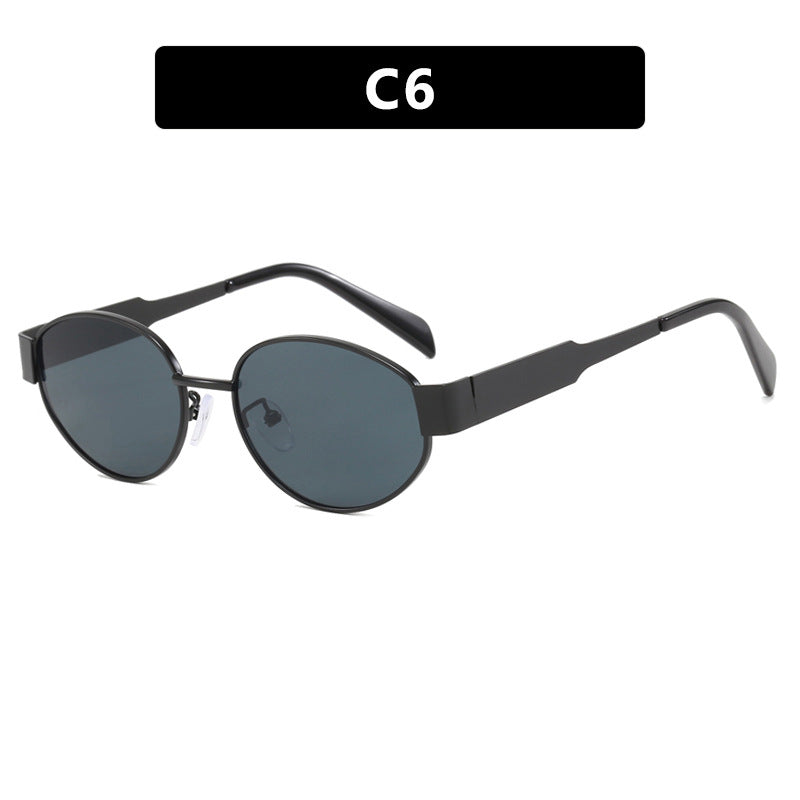 Ladies fashionable sunglasses with innovative geometry design Kalsten
