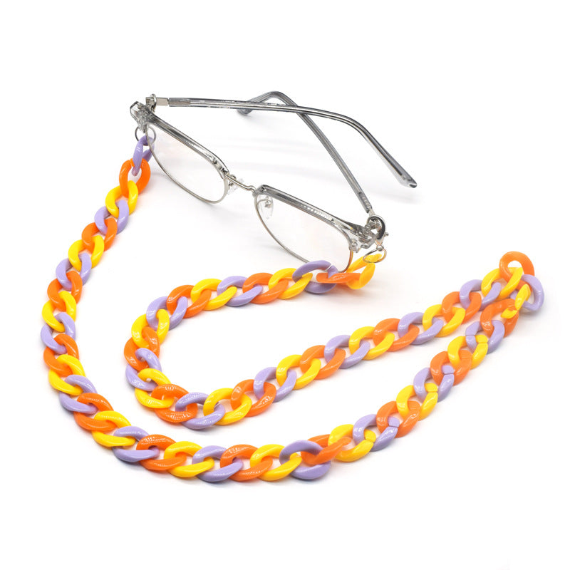 Bold Color Block Eyewear Chain Kalsten