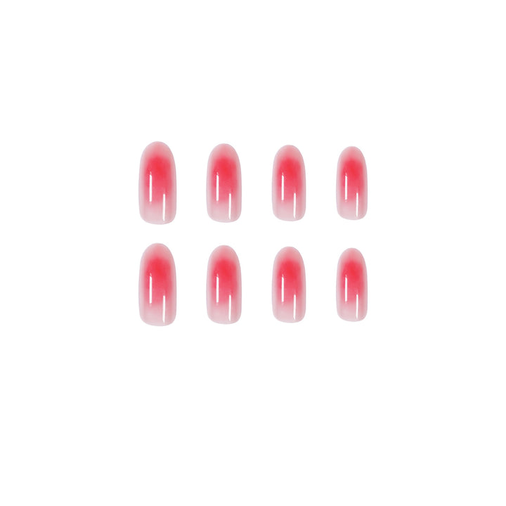 Artful Nail Extensions in Elegant Ombre Design Kalsten