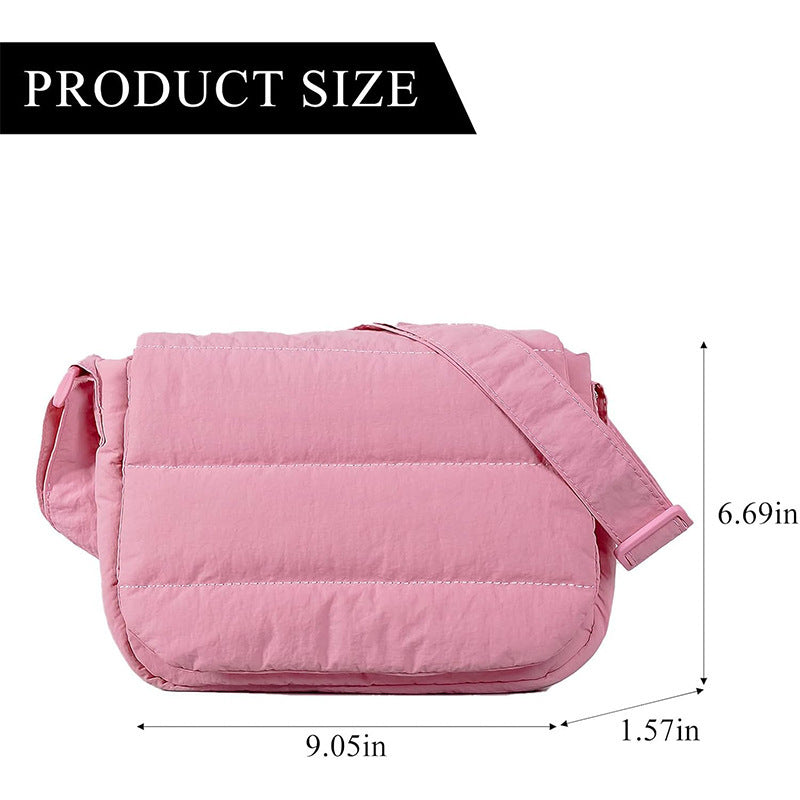 Multifunctional Padded Shoulder Bag Kalsten