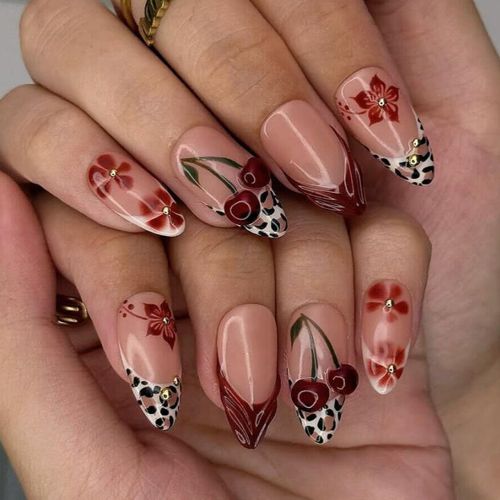 Elegant Decorative Press-On Nail Collection Kalsten