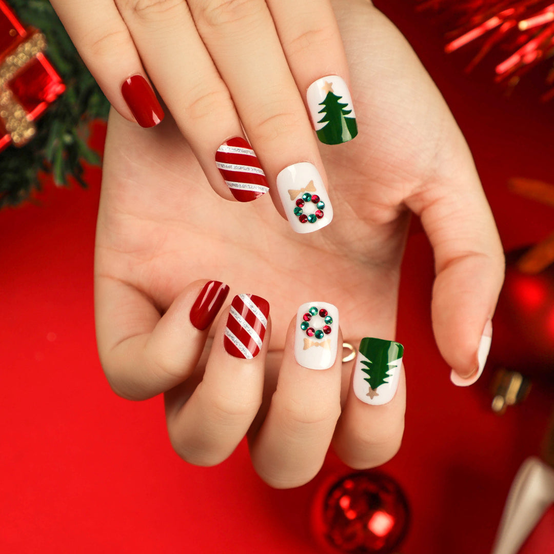Creative Christmas Nail Art Kalsten